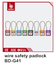 cadenas de sécurité de dispositif d'accrochage de 4mm DiaThin pour industriel
