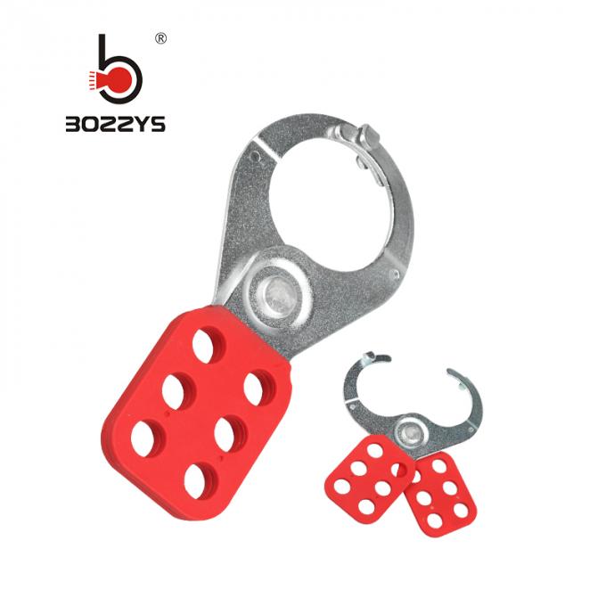 Loquet en acier de lock-out avec 6 disponibles de crochets adaptés aux besoins du client