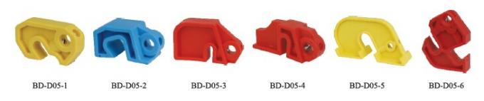 Lock-out en plastique surdimensionné de disjoncteur (BD-D05) de toutes les différentes couleurs de tailles pour l'usage de tagout de lock-out