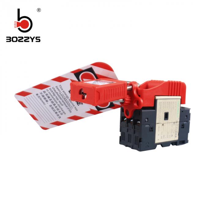 Dispositif en nylon de lock-out de disjoncteur renforcé par biens de sécurité d'industrie de BOSHI