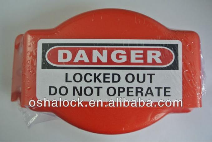 Lock-out réglable de soupape à vanne de sécurité de sécurité de lieu de travail de dispositifs de lock-out de Brady